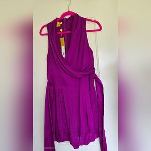 Catherine Malandrino Silk Romper